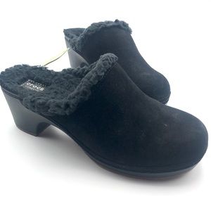 NWT CROCS Sarah Lined Clog Black size 8